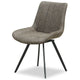 Malmo Coffee Swivel Dining Chair_387
