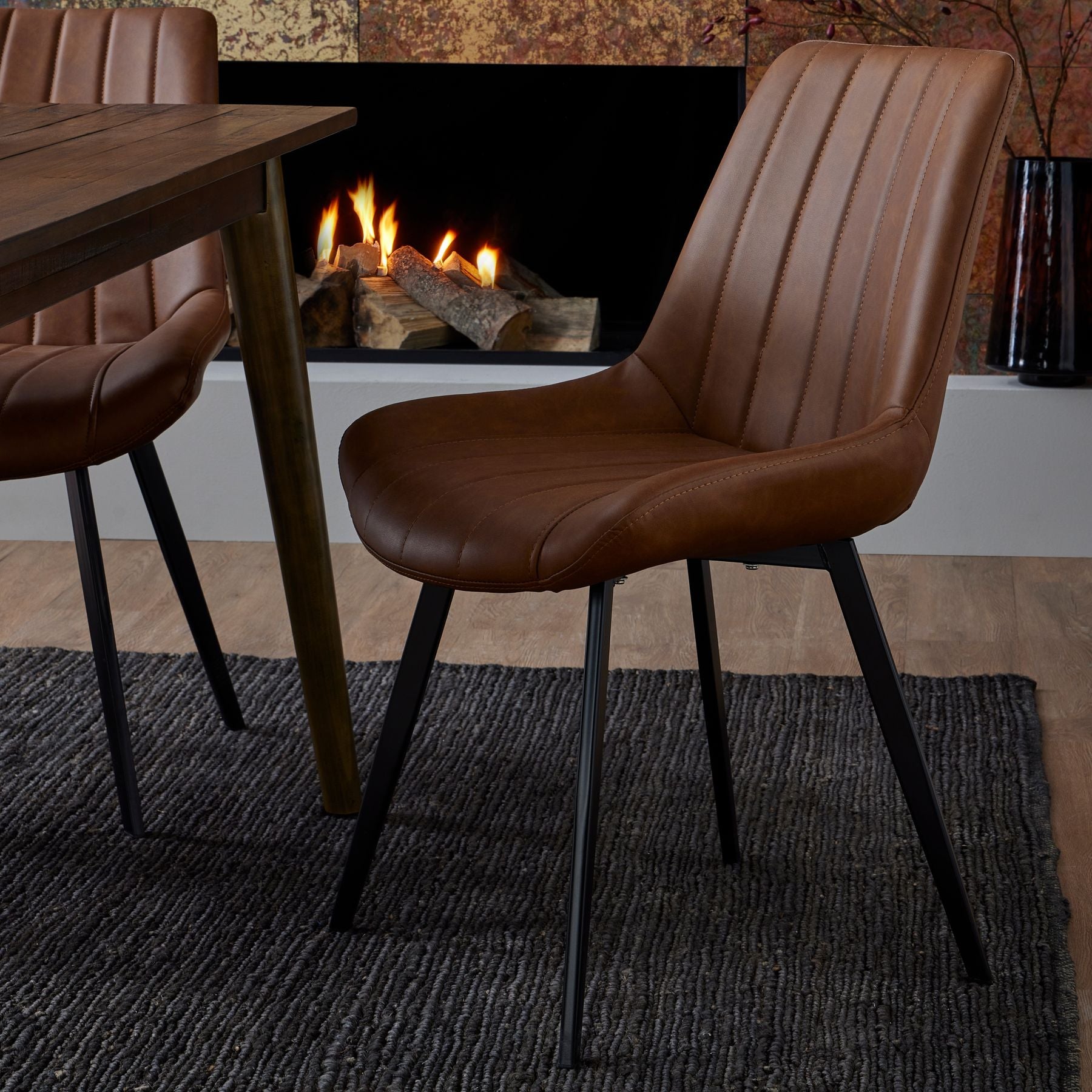 Malmo Tan Dining Chair_391