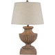 Marbelle Table Lamp With Edged Linen Shade_929