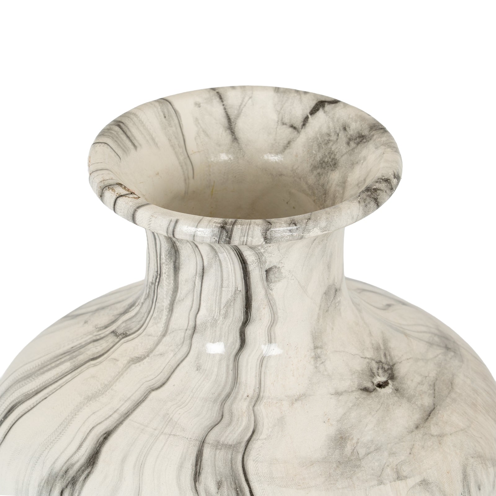 Marble Squat Vase_2433