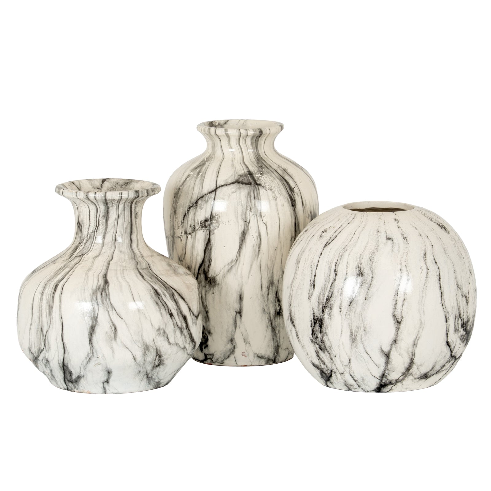 Marble Squat Vase_2435