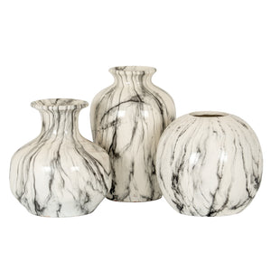 Marble Squat Vase_2435