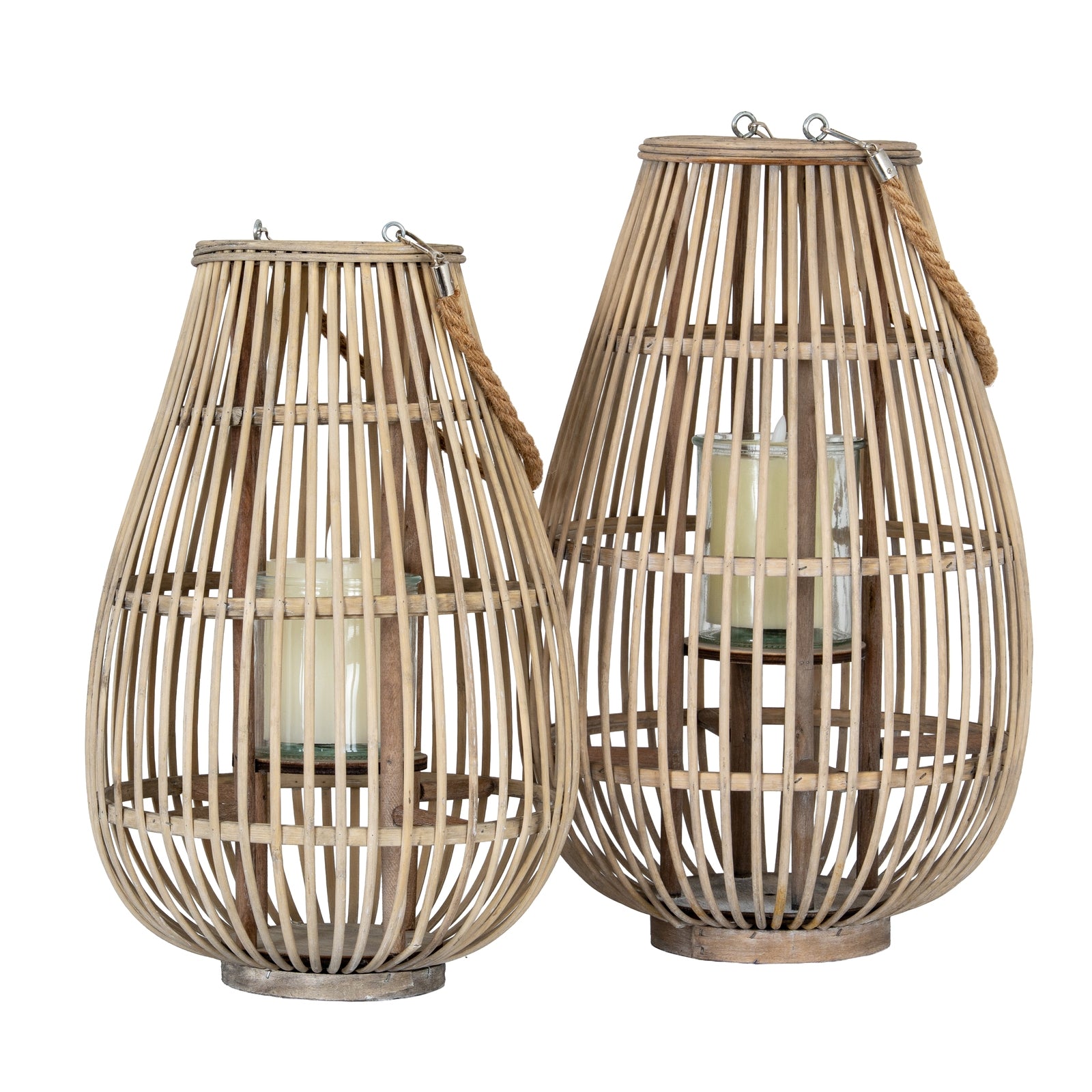Medium Ellipse Lantern With Glass Holder_942