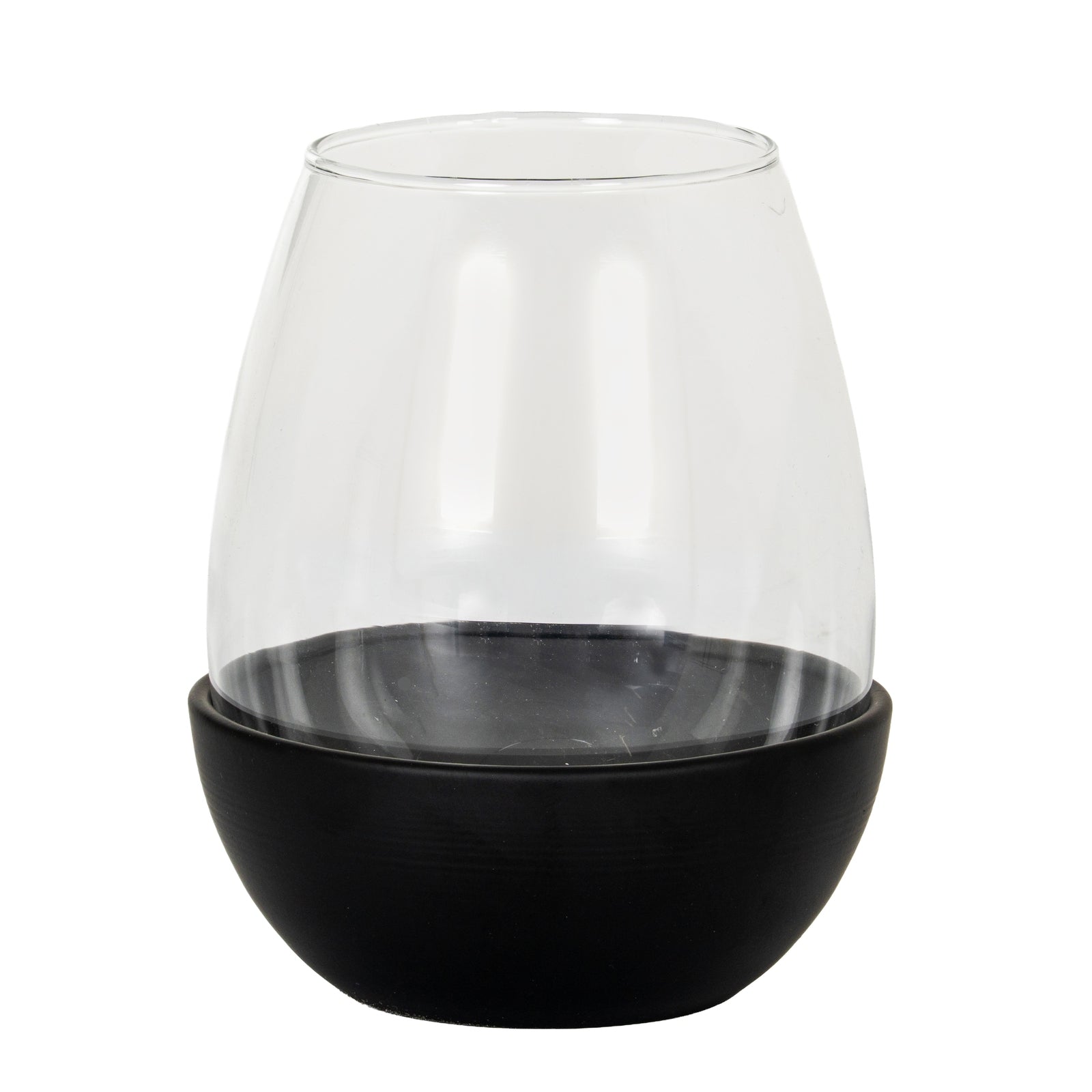Neris Candle Holder With Glass Goblet_2737