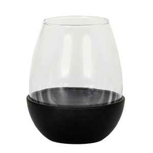Neris Candle Holder With Glass Goblet_2737
