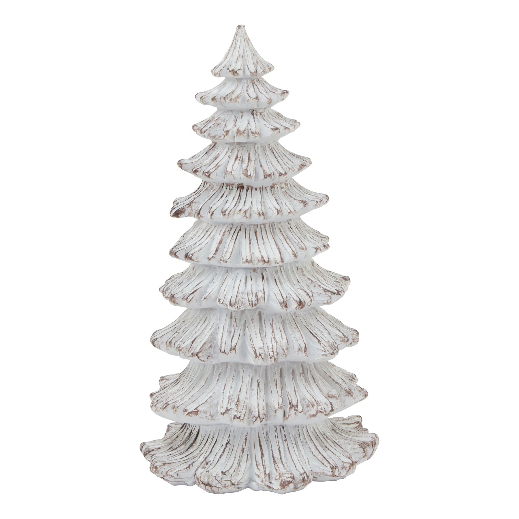 Snowy Fir Tree Sculpture_2572