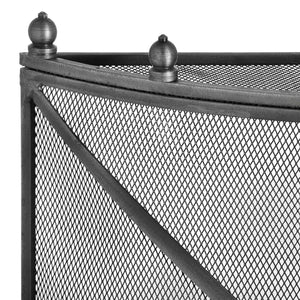 Mesh Fireguard in Antique Pewter Effect Finish_4335