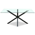 Monza Rectangular Glass Dining Table_401