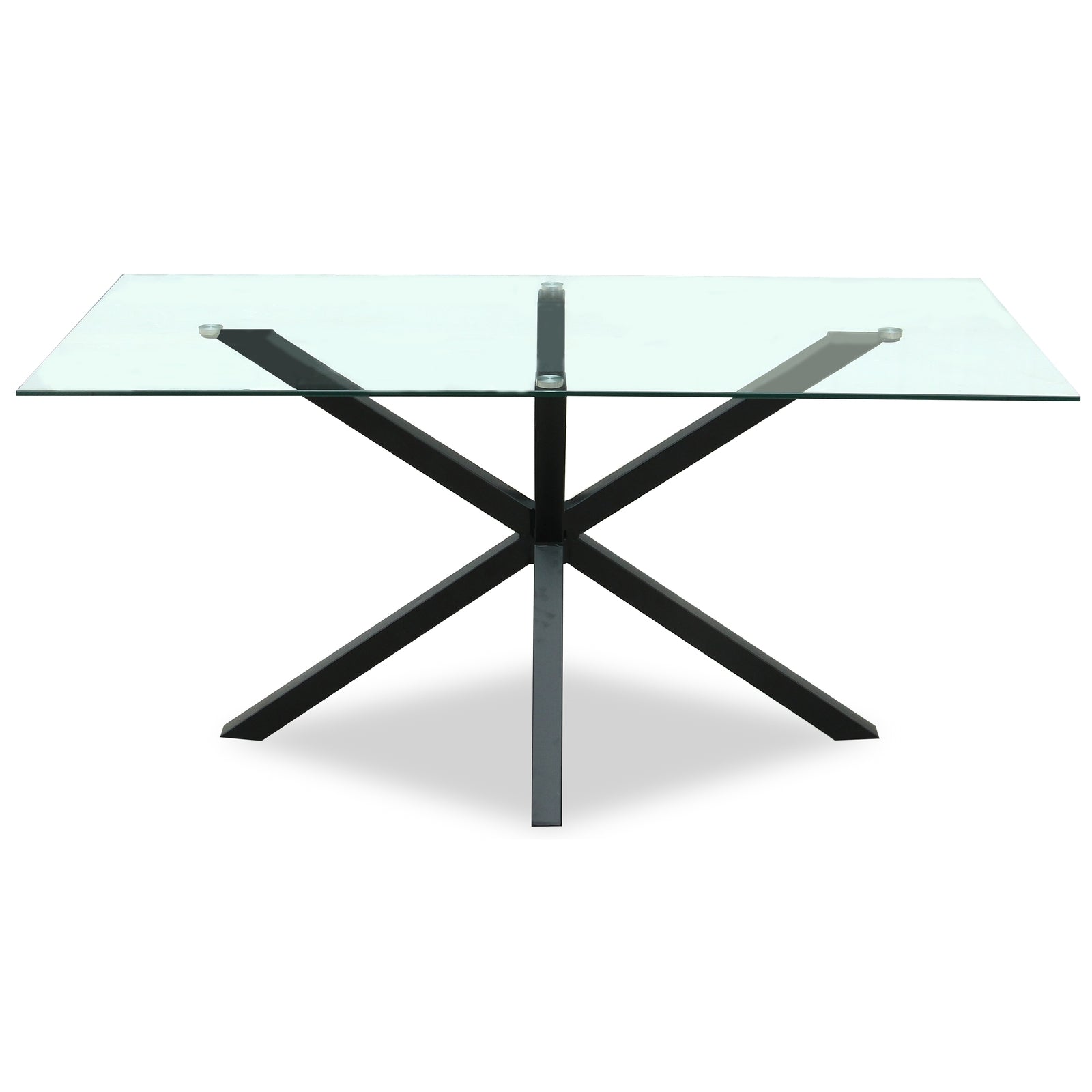 Monza Rectangular Glass Dining Table_401