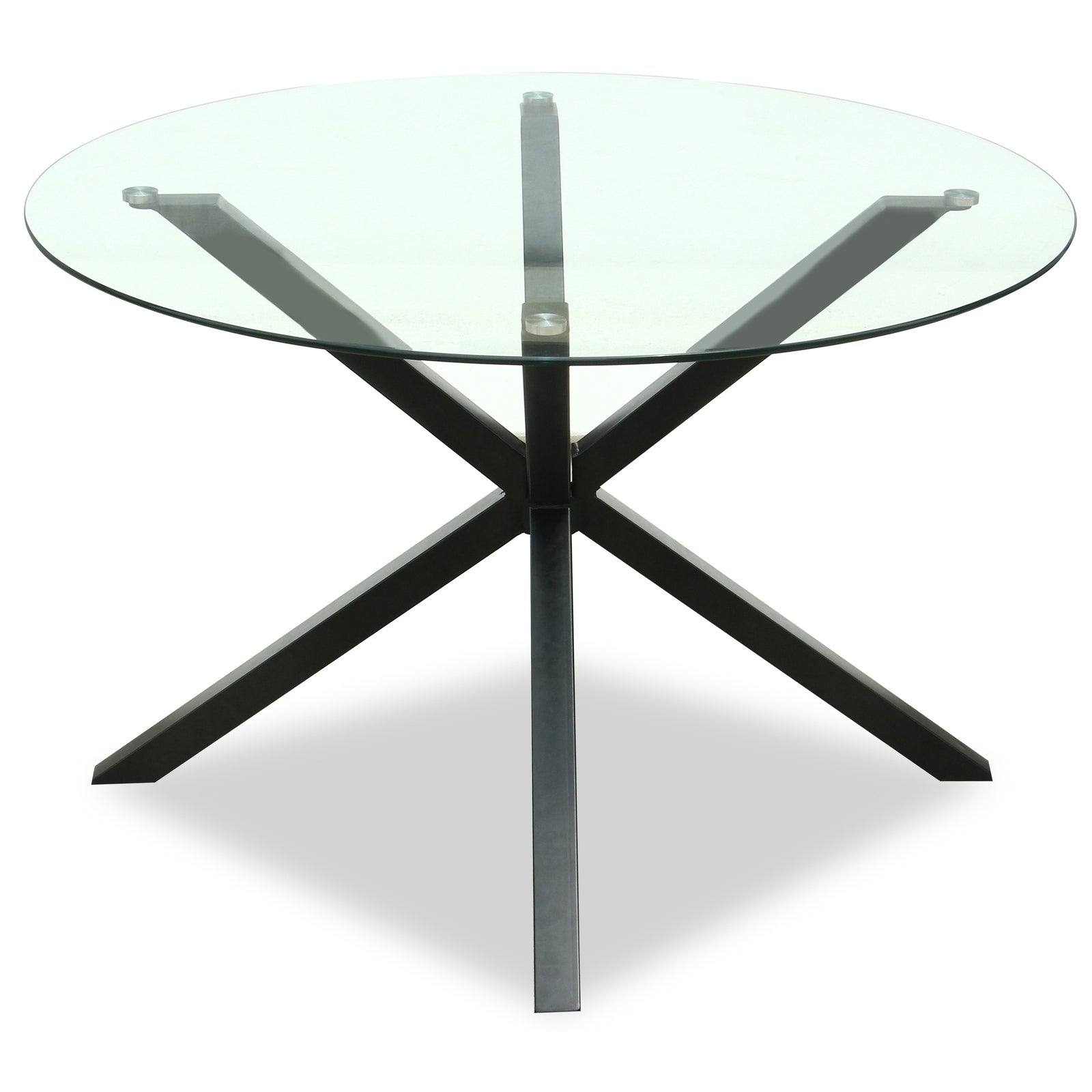 Monza Round Glass Dining Table_402