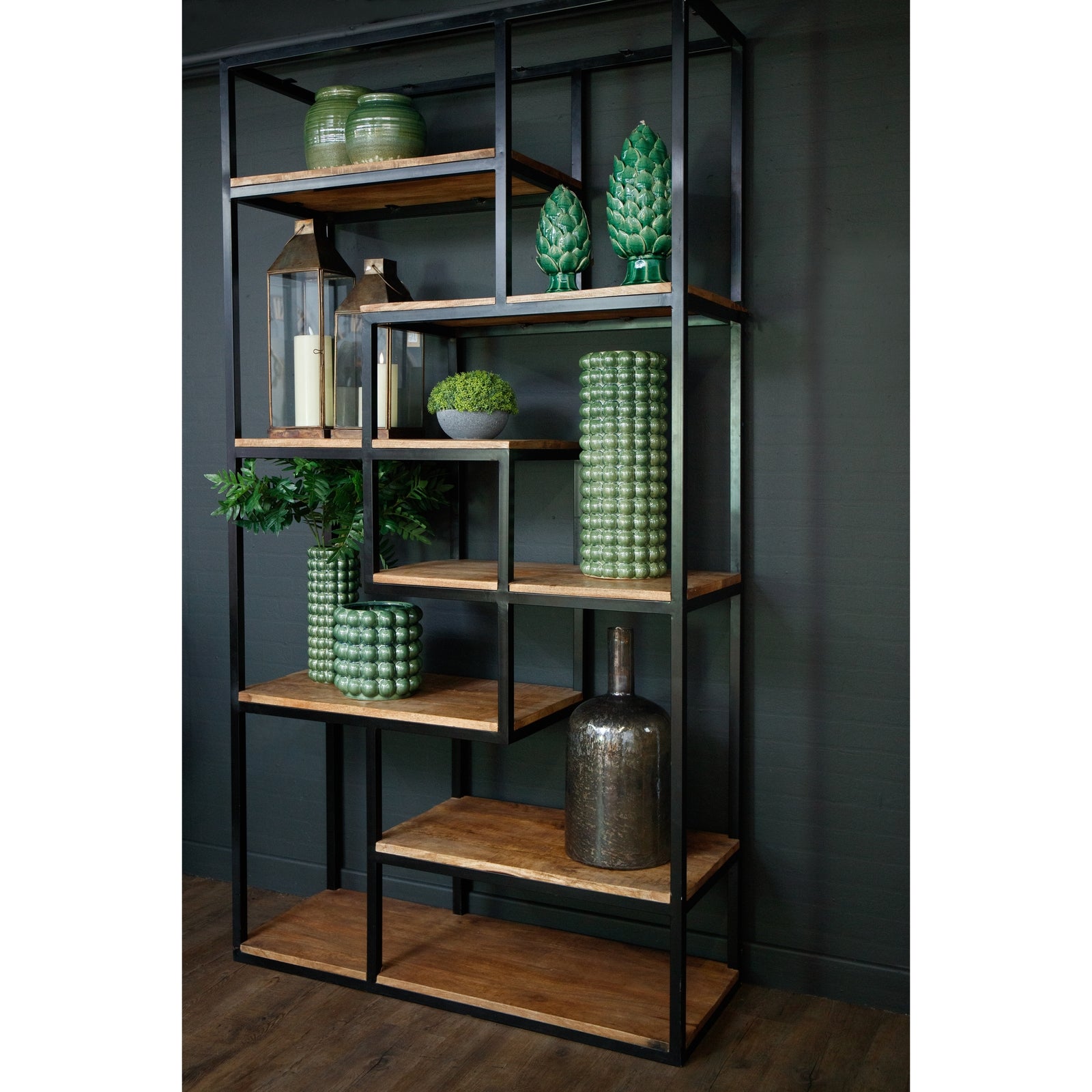 Multi Shelf Industrial Shelf Unit_405