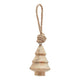 Natural Hand Turned Wooden Tree Bauble_2658