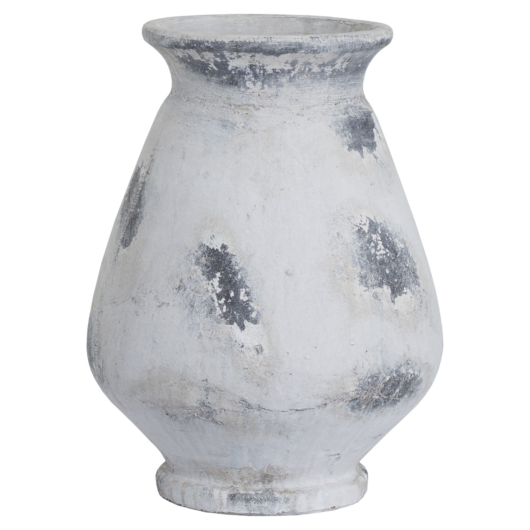 Naxos Large Antique White Vase_2731