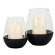Neris Candle Holder With Glass Goblet_2736
