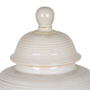 Neva Lidded Ceramic Ginger Jar [cid:24731-b]