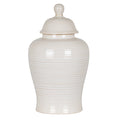 Neva Lidded Ceramic Ginger Jar [cid:24731]