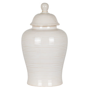 Neva Lidded Ceramic Ginger Jar [cid:24731]