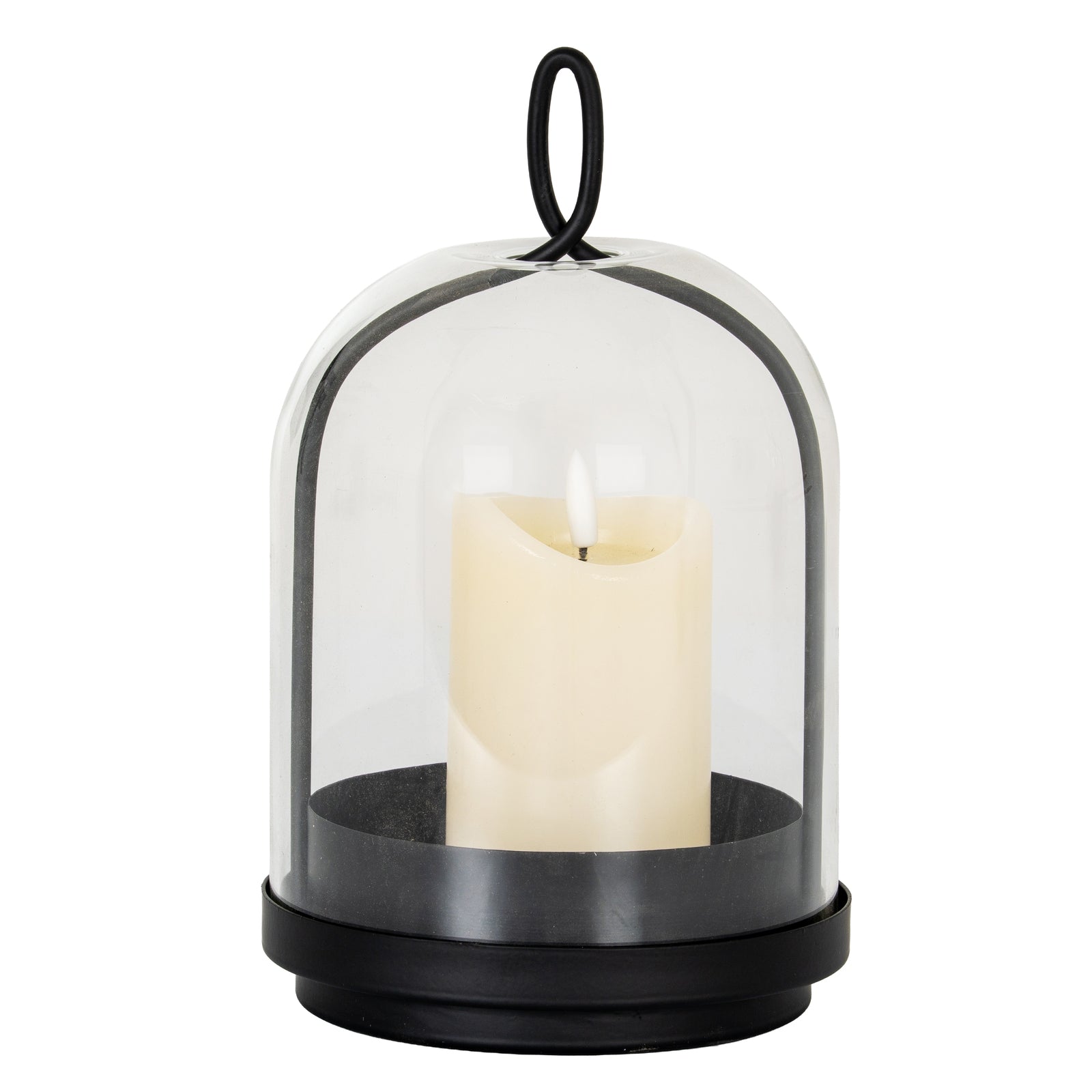 Nysa Candle Holder With Glass Cloche_2762