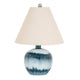 Ocean Shadows Squat  Table Lamp With Linen Shade [cid:24683]
