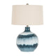 Ocean Shadows Table Lamp With Linen Shade [cid:24682]