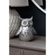 Olive The Large Silver Ceramic Owl_2778