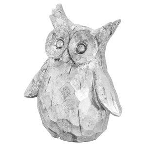 Olive The Silver Ceramic Owl [cid:21713]