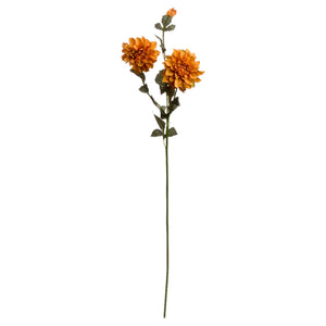 Orange Dahlia Spray_5293