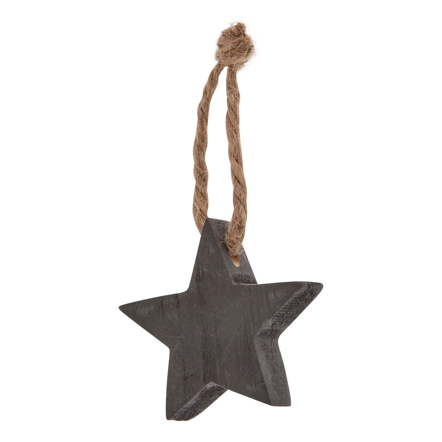 Pack Of 90 Wooden Star Hanging Decorations_2788