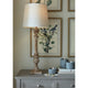 Pallido Candlestick Table Lamp With Linen Shade_997
