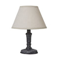 Palmyra Column Table Tamp With Linen Shade [cid:23885]
