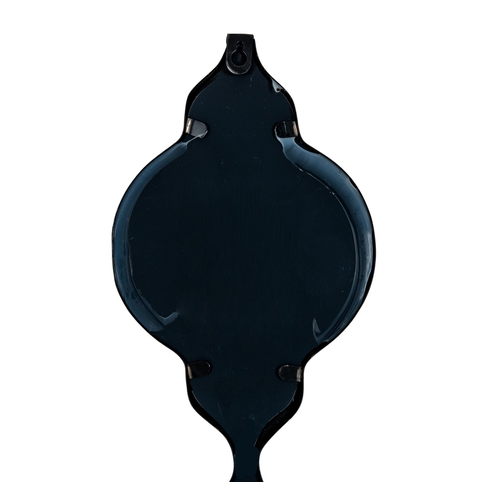 Black Quarterfoil Decorative Hanging Mirror [cid:24533-c]