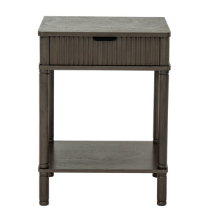 Reed Collection 1 Drawer Side Table_465