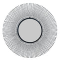 Rio Black Large Wire Mirror_4173