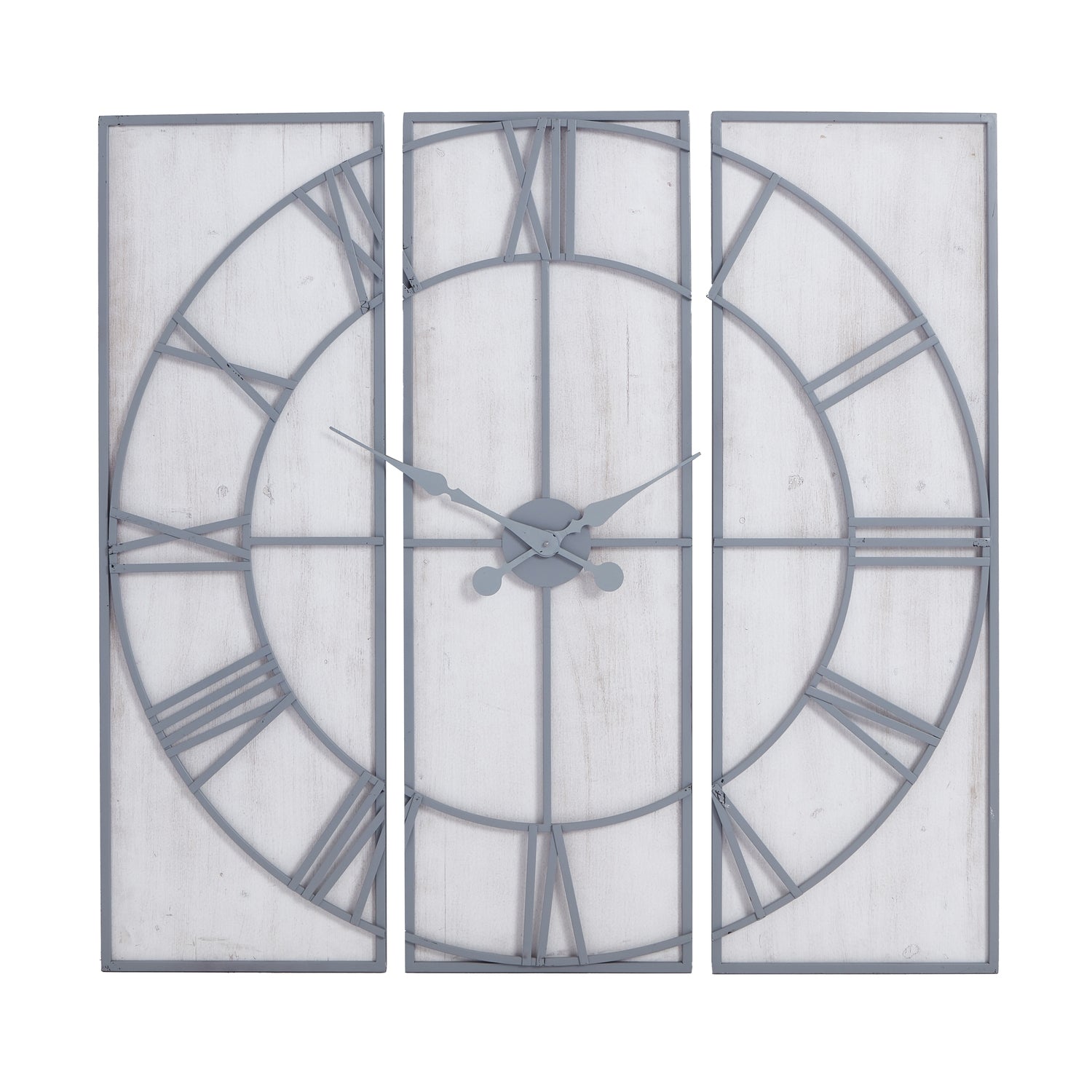 Roza Panelled Wall Clock_4045