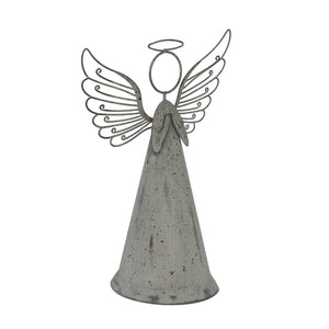 Rustic Metal Standing Angel_1972