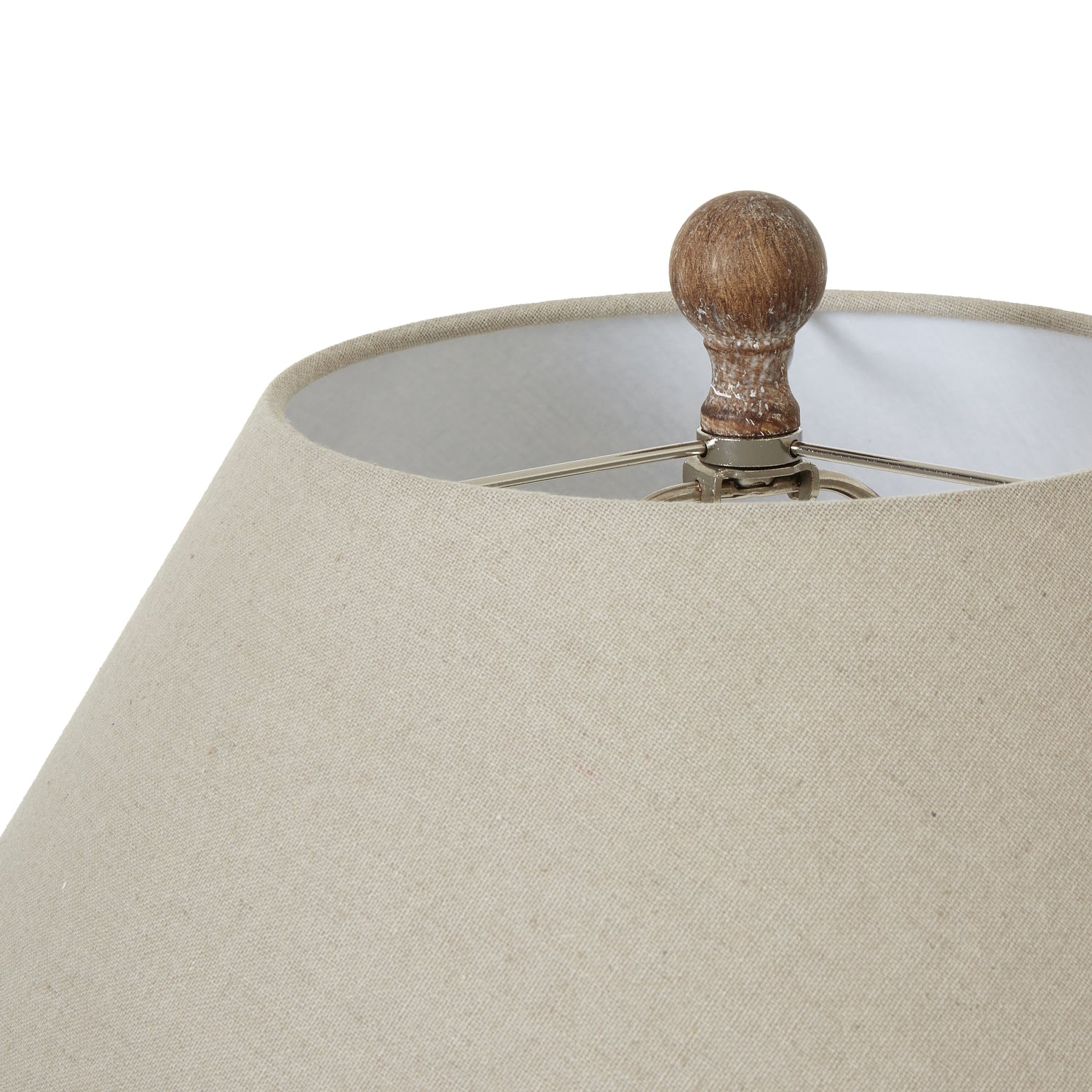 Saturn Table Lamp With Linen Shade_1022