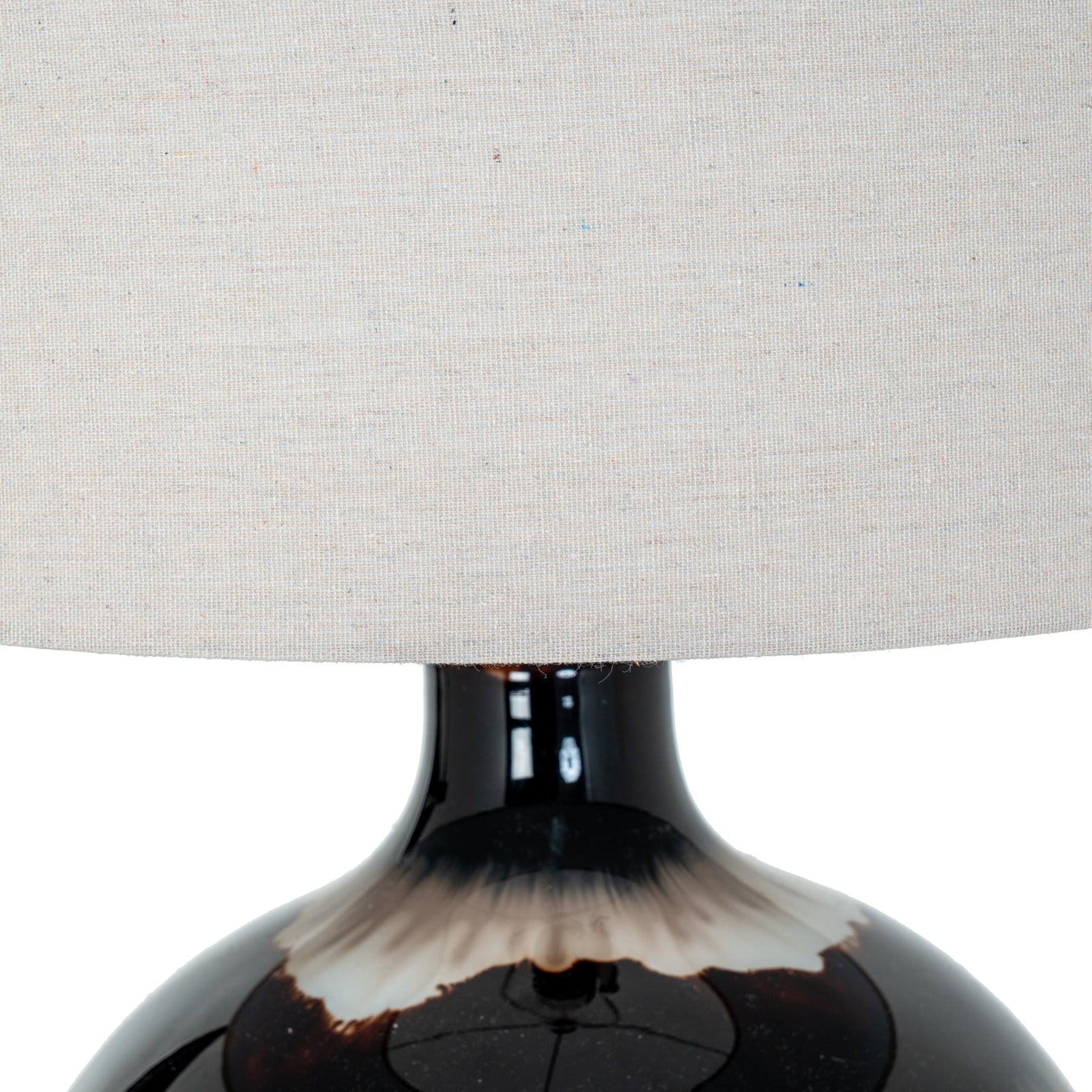Sepia Shadows Table Lamp With Linen Shade_1029
