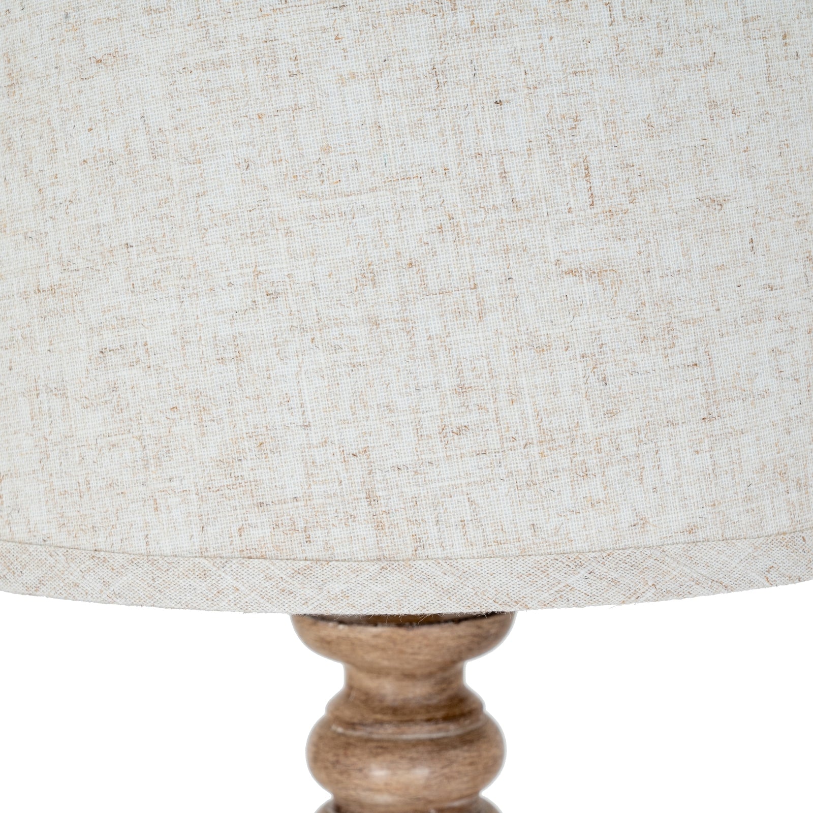 Seraphia Table Lamp With Edged Linen Shade_1038