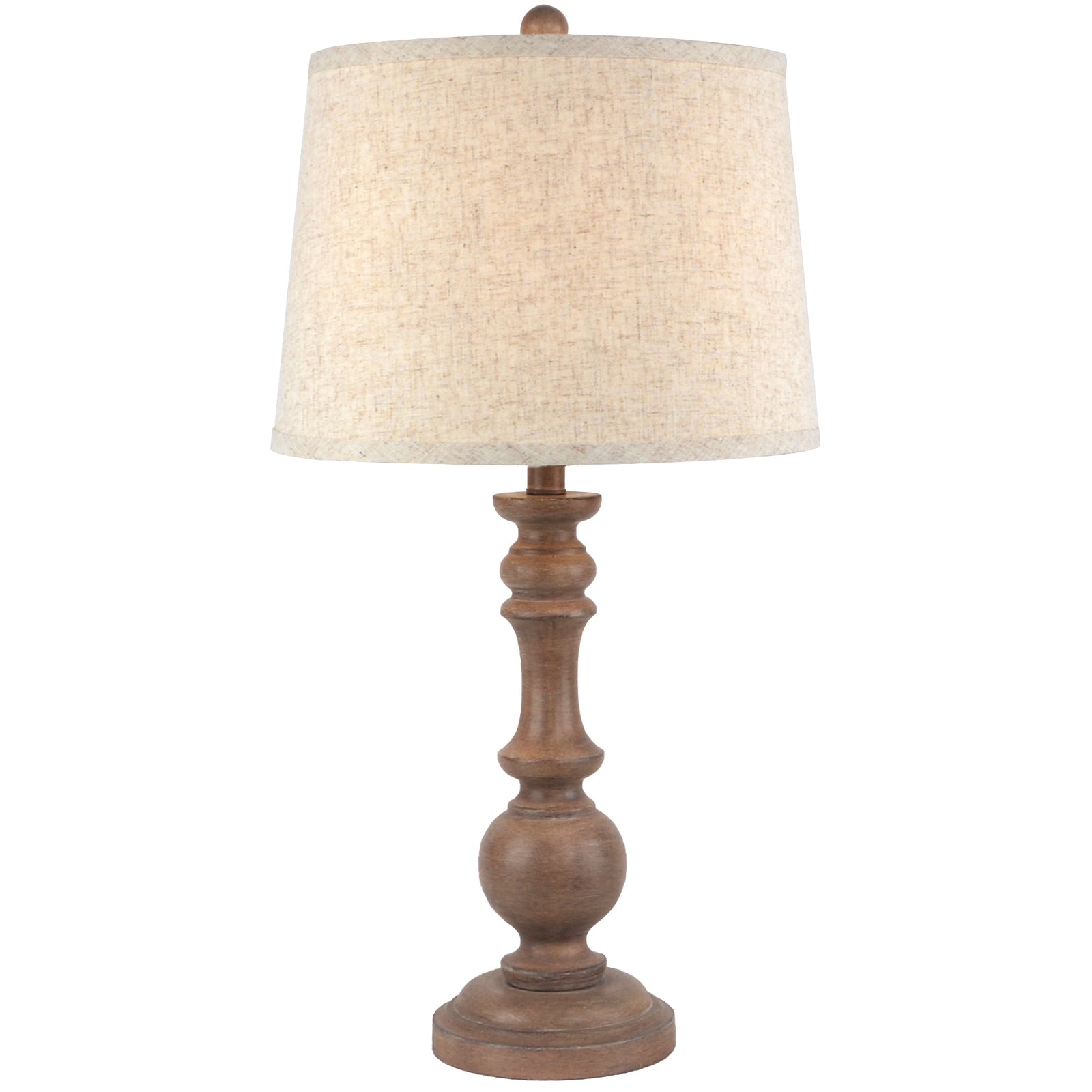 Seraphia Table Lamp With Edged Linen Shade_1035