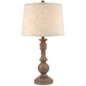 Seraphia Table Lamp With Edged Linen Shade_1035