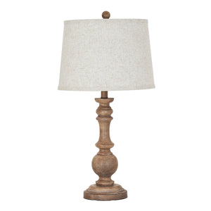 Seraphia Table Lamp With Edged Linen Shade_1036