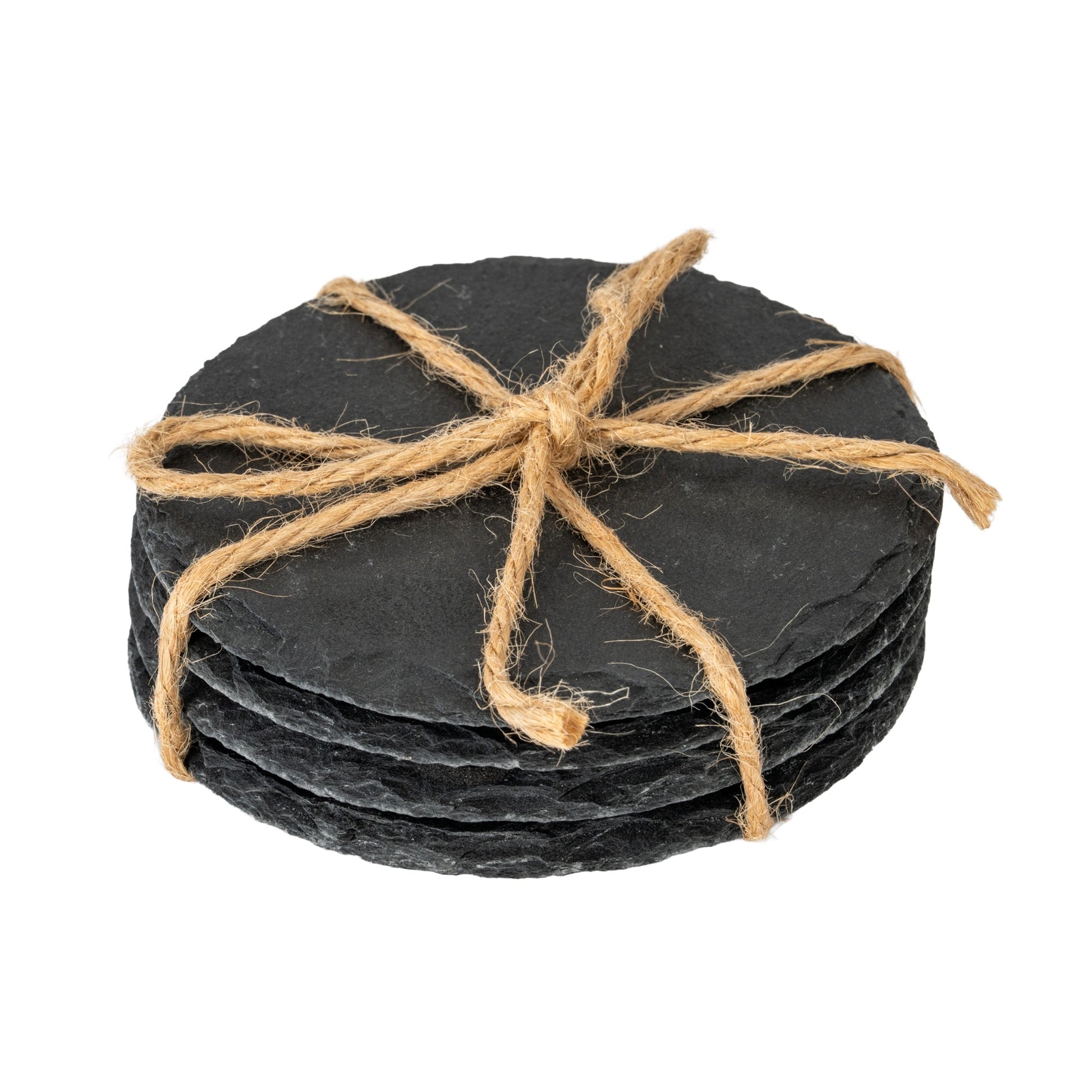 Set of Four Square Slate Coasters [cid:24699]