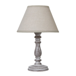 Setia Column Table Tamp With Linen Shade_1051