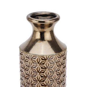 Seville Collection Caramel Fluted Vase_2989