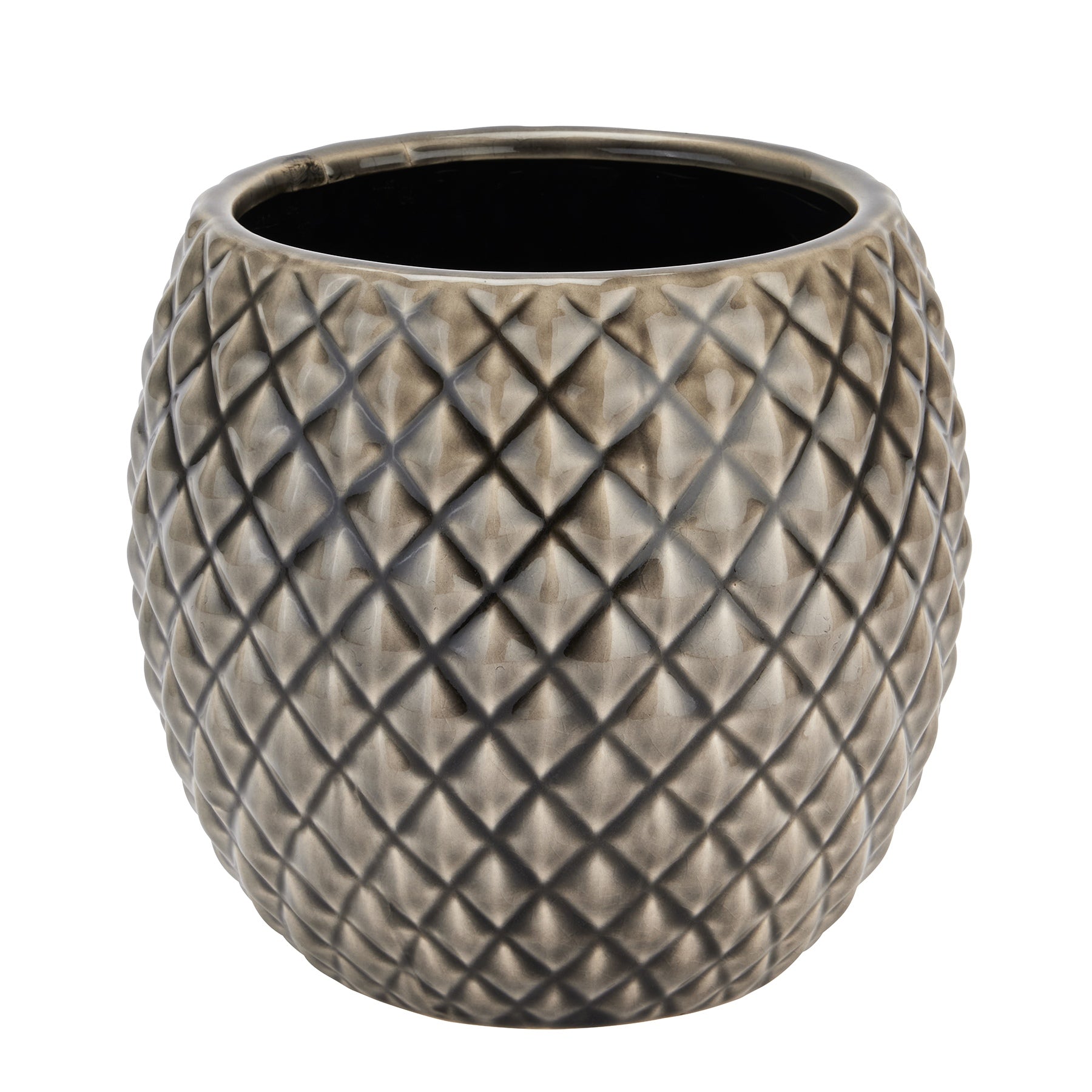 Seville Collection Grey Diamond Planter_2990