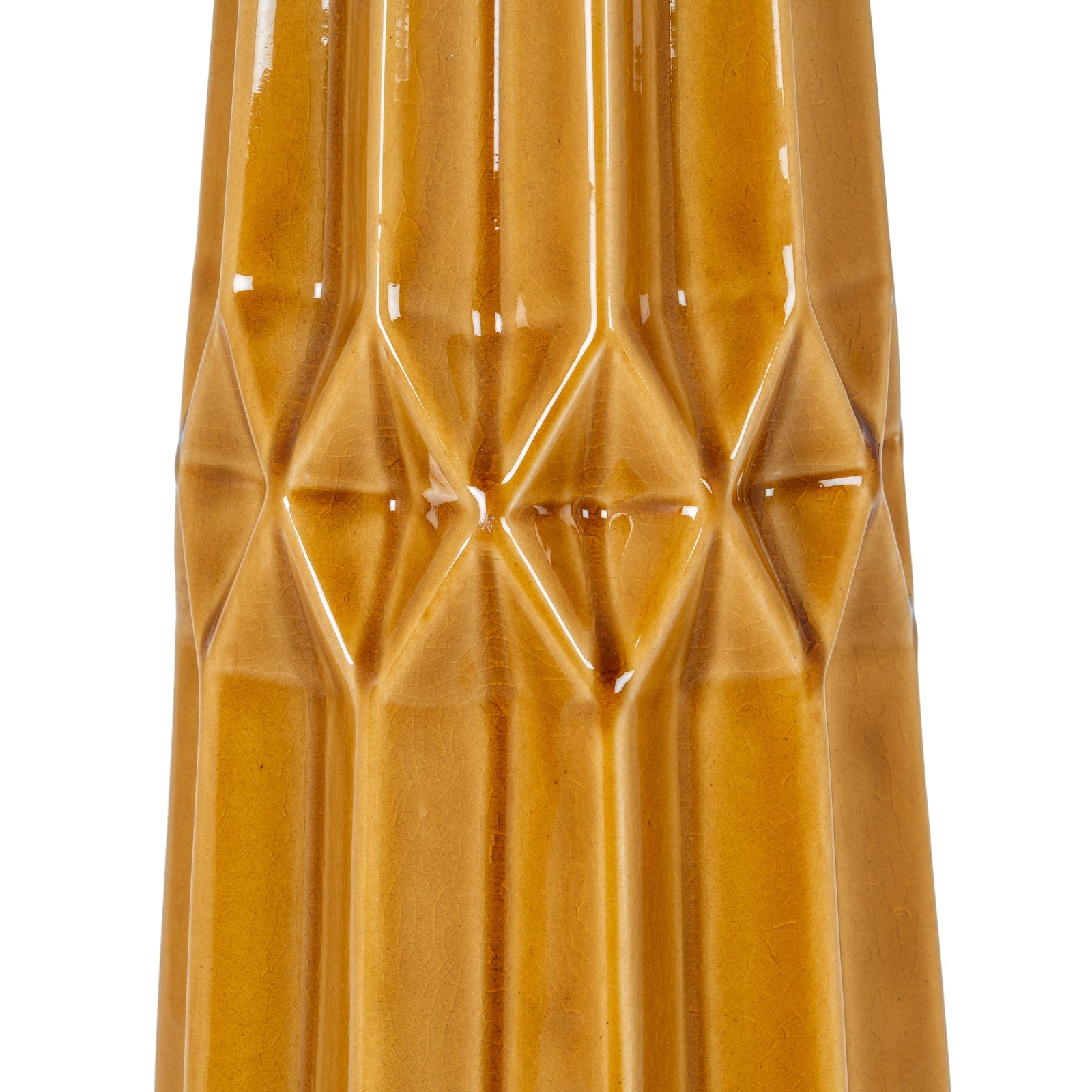 Seville Collection Tall Ochre Vase_3030