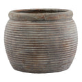 Siena Brown   Rimmed Large Plant Pot [cid:23301]