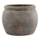 Siena Brown   Rimmed Large Plant Pot [cid:23301]