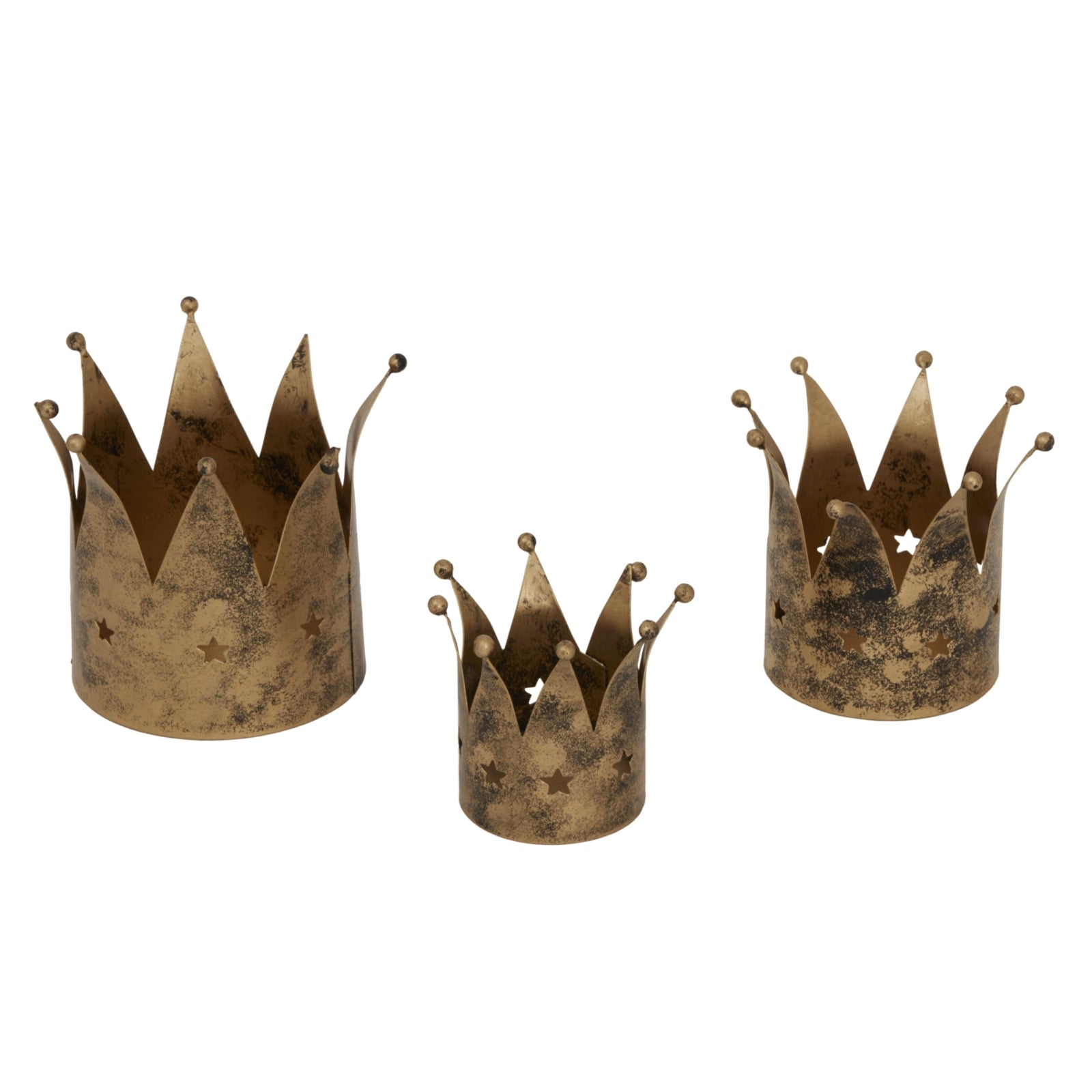 Antique Crown Tealight Holder_1307