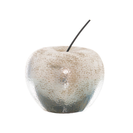 Silver Apple Ornament_3100